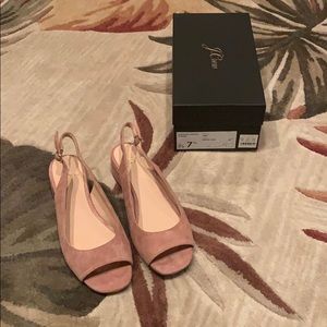 Brand New J. Crew Sandals in Suede